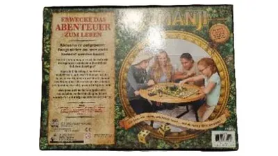 Jumanji Brettspiel Spin Master Games Familienspiel ab 8 Jahre DE