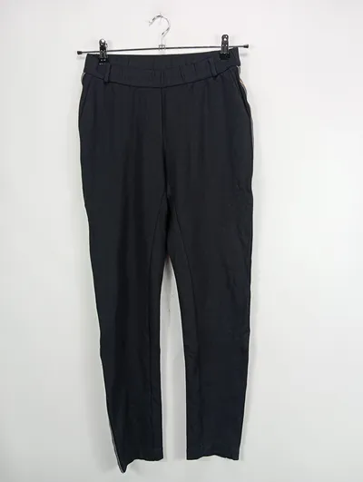 LUXZUZ ONE TWO Damen Jogginghose Gr. 38 Schwarz Sportlich