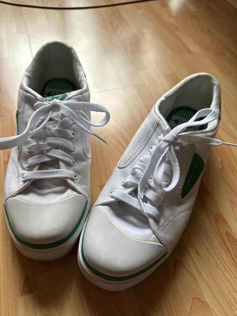 Dunlop Herren Sneaker low Gr. 46 Weiß Casual Freizeitschuh 3