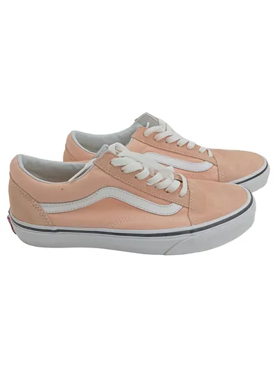 Vans Old Skool Sneaker Damen Gr. 38 Rosa Casual Low Top