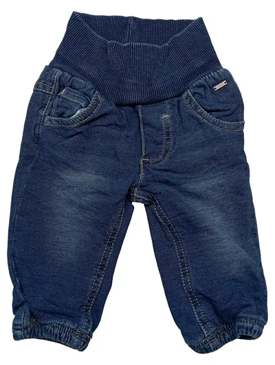 Kanz Kinder Jogginghose Gr. 62 Blau Casual Baby Hose Rippbund