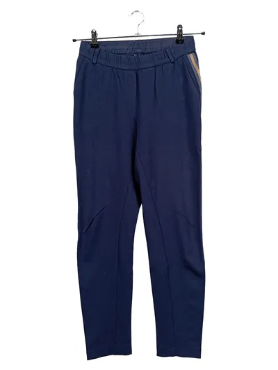 LUXZUZ Damen Anzughose Gr. 38 Blau Komfortabel Business Hose