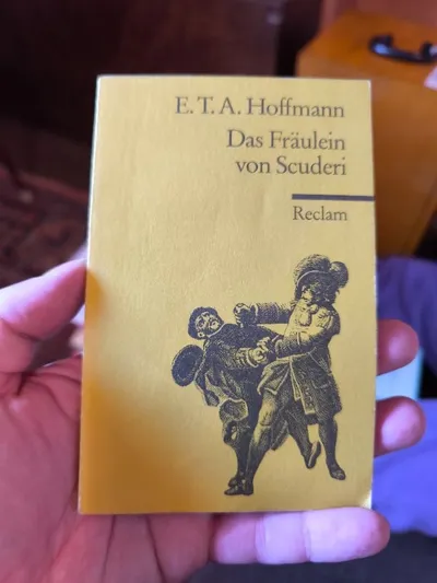 Reclam Das Fräulein von Scuderi E.T.A. Hoffmann Kriminalroman Klassiker