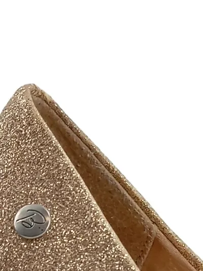 Blink Damen Pumps Glitzer Gold Gr. 39 High Heels Plateau Elegant