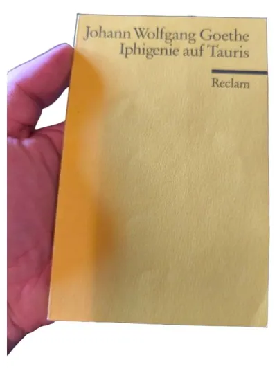 Goethe Iphigenie auf Tauris Reclam Theaterliteratur Drama Klassiker