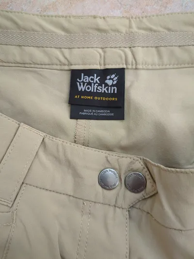 Jack Wolfskin Damen Sportrock Gr. 36;S Beige Outdoor Freizeit
