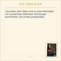 EuroVideo Die Mothman Prophezeiungen DVD Richard Gere Horror Okkultismus 2