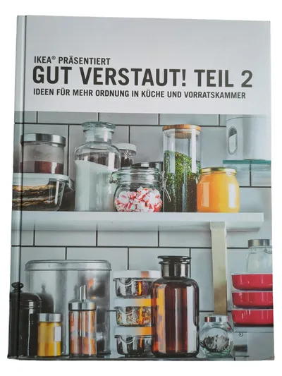 IKEA Gut Verstaut! Teil 2 Buch Kühlschrank Organizer Ordnung Papier 24x17cm