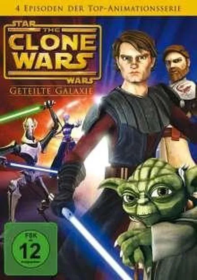 Star Wars: The Clone Wars - Geteilte Galaxie DVD Animationsserie