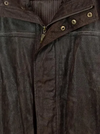 Engbers Herren Lederjacke Gr. 52/XL Braun Casual