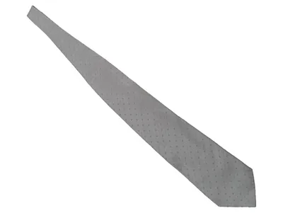 Breuninger Krawatte Herren Grau Seide Business 150cm lang 9cm breit