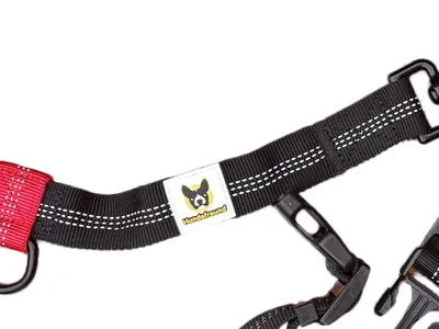 Hundefreund Hundegeschirr Streifen Mehrfarbig Gr. M Reflektierend