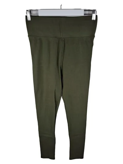 Urban Classics Damen Leggings High Waist Oliv Gr. M Baumwolle