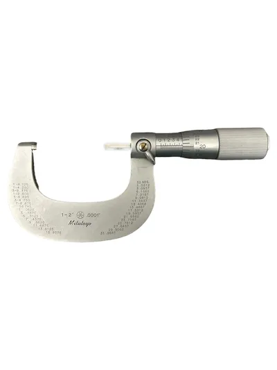 Mitutoyo Messschieber 1-2 Zoll Silber 16cm Präzision