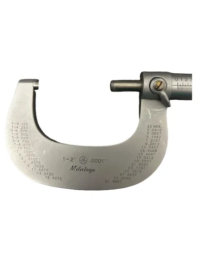 Mitutoyo Messschieber 1-2 Zoll Silber 16cm Präzision