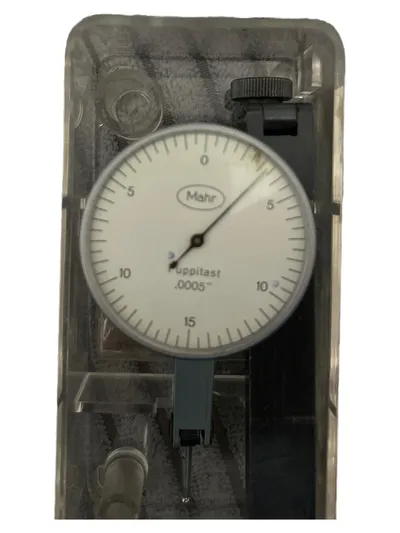 Mahr Messschieber Puppitast .0005 Zoll Silber 9cm