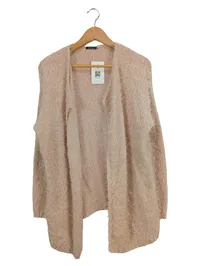 Bianca Strickjacke Damen Gr. 42 Rosa Casual Langarm Cardigan 1