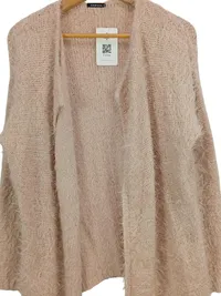 Bianca Strickjacke Damen Gr. 42 Rosa Casual Langarm Cardigan 2