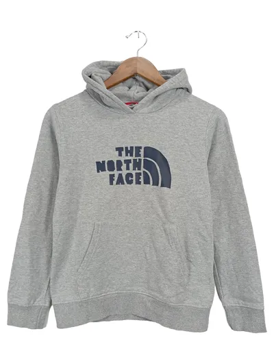 The North Face Kinder Kapuzenpullover Hoodie Grau Gr. 158 (14-16 Jahre)