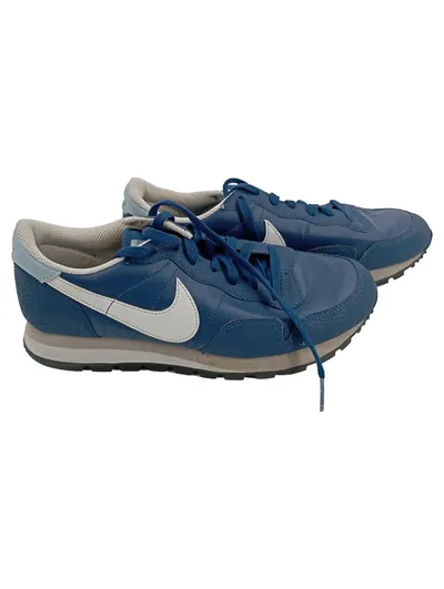 Nike Herren Sneaker low Gr. 39 Blau Sportlich Freizeitschuh