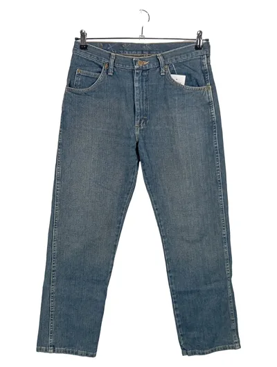 Wrangler Herren Jeans Regular Fit W32/L30 Blau Baumwolle Denim