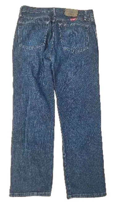 Wrangler Herren Jeans Regular Fit W32/L30 Blau Baumwolle Denim