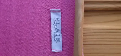 Flair Damen Langarmshirt Pink Gestreift V-Ausschnitt Gr. 40