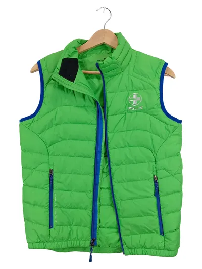 RLX Ralph Lauren Kinder Steppweste Gr. M/140 Grün Outdoor Weste
