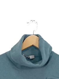 Fabiana Filippi Pullover Damen Rollkragen Elegant Blau Gr. 38/M Wolle 5