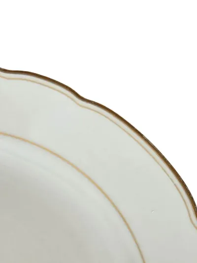 KAHLA Platzteller Porzellan Weiß Klassisch Rund 24,5 cm Festlich