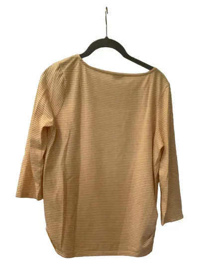 Re.Draft Damen Langarmshirt Gestreift Gelb Gr. 36;S Casual