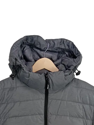 Lizzard Herren Steppjacke Gr. 36/S Grau Kapuze Winterjacke Outdoor