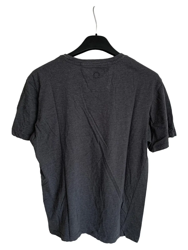 Ben Sherman Herren T-Shirt Original Grau Casual Gr. L Baumwolle 3