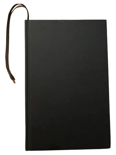 Notizbuch Hardcover Schwarz Lesezeichen Allgemeines Sachbuch