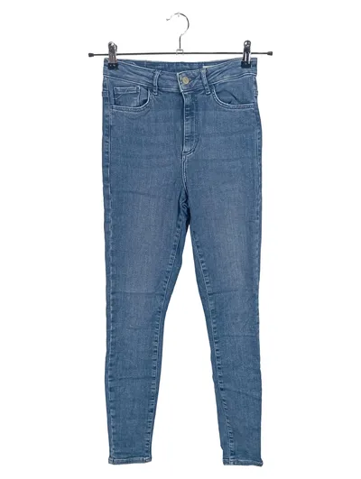 AWARE by Vero Moda Damen Skinny Jeans Blau Gr. W32/L28 Stretch