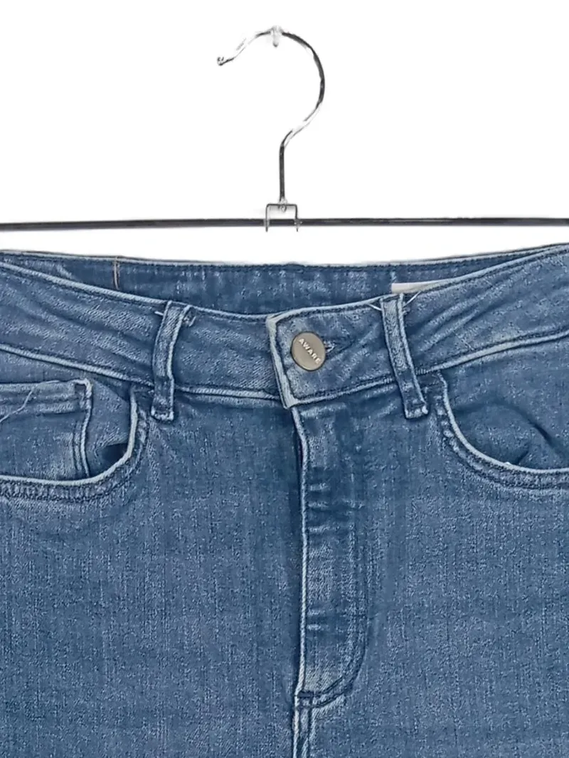 AWARE by Vero Moda Damen Skinny Jeans Blau Gr. W32/L28 Stretch 2