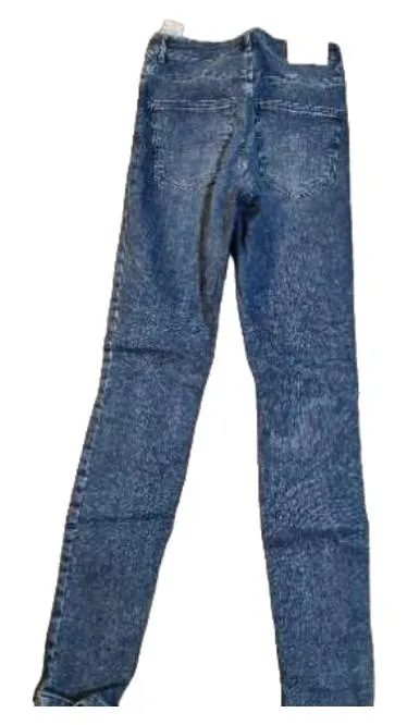 AWARE by Vero Moda Damen Skinny Jeans Blau Gr. W32/L28 Stretch 4