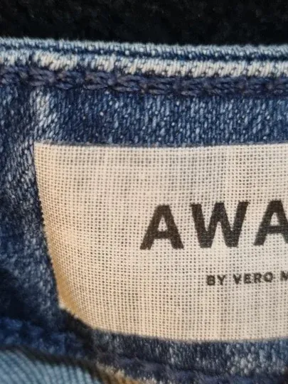 AWARE by Vero Moda Damen Skinny Jeans Blau Gr. W32/L28 Stretch 6