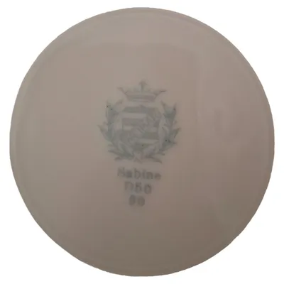 Weimar Porzellan Servierplatte Sabine Beige Blumenmuster Klassisch 36cm