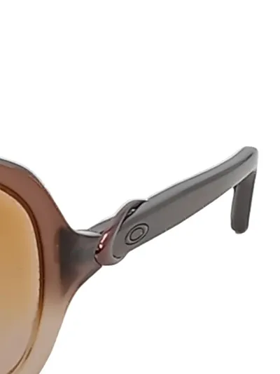 Oakley Damen Sonnenbrille Feminin Braun Kunststoff UV-Schutz