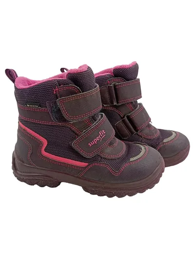 Superfit Kinder Schneestiefel Mädchen Gr. 27 Lila Gore-Tex Winterstiefel