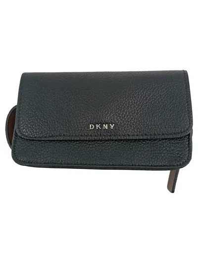 DKNY Damen Geldbörse Schwarz Portemonnaie Geldbeutel Modern 17x10cm