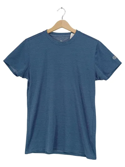 ETONIC Herren Sport Shirt Blau Polyester Gr. 46/S