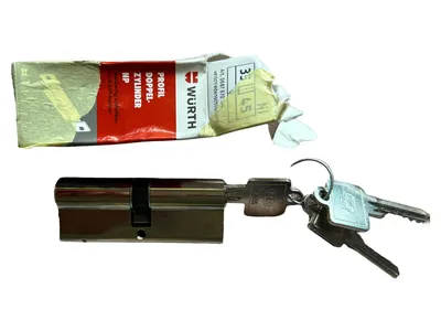 BKS Profil Doppelzylinder NP 35/45 mm Schließzylinder Silber