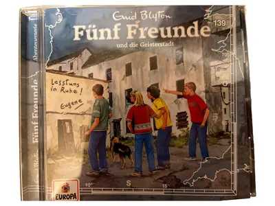 Fünf Freunde und die Geisterstadt Hörspiel CD Deutsch Enid Blyton EUROPA