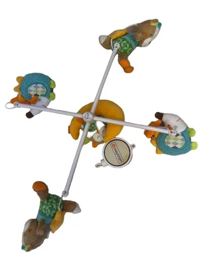 babyFEHN Mobile Spieluhr mit Eulen und Tieren Babybett Kinderwagen