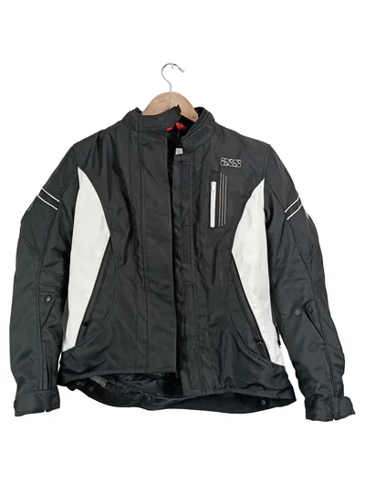 iXS Motorradjacke Damen Gr. 40 Schwarz Sportlich Motorrad Textiljacke