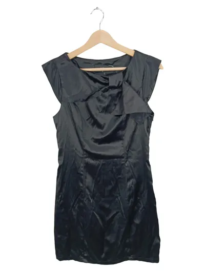 AX Paris Damen Abendkleid Gr. 40/L Schwarz Elegant Partykleid