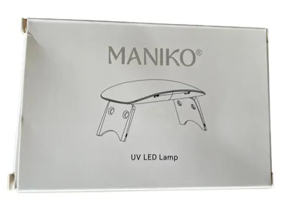 MANIKO UV LED Lamp Lichthärtungsgerät Nageltrockner Weiß NEU