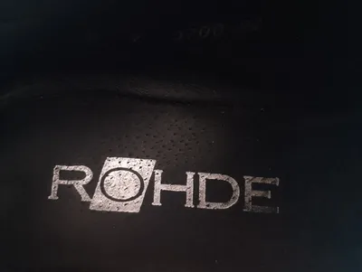 Rohde Herren Schnürschuhe Schwarz Wildleder Gr. 41 Casual Comfort